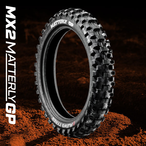 Plews Tyres MX 2 MATTERLY GP Medium Rear - 2.75 – 12