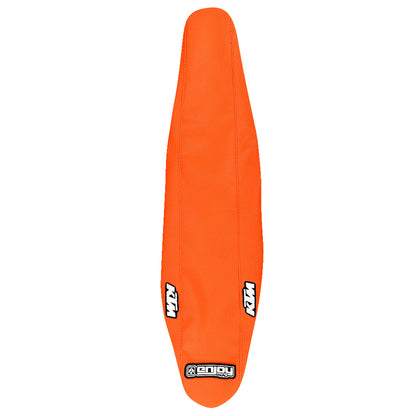 Enjoy Manufacturing KTM Seat Cover SX SXF 2023 Ribbed Logo, All Orange