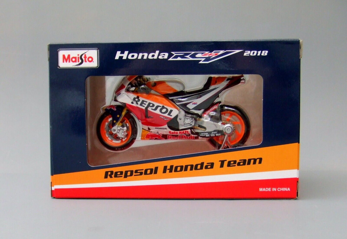 Maisto Toys 1:18 Repsol Honda Dani Pedrosa 2018 Toy Model