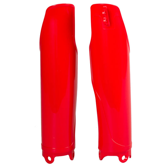 Polisport Honda Fork Guards CR 125 250 2004 - 2007 CRF 250 R 450 R 2004 - 2018, Red