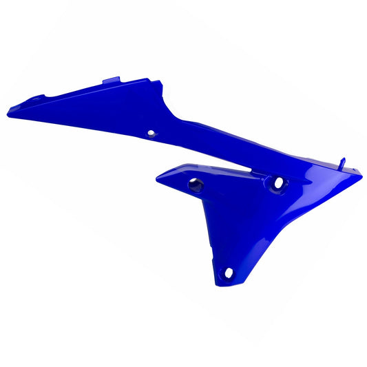 Polisport Yamaha Radiator Scoops YZF 250 2014 - 2018 YZF 450 14 - 2017 WRF 250 YZ 250 FX 2015 - 2019 WRF 450 YZ 450 FX 2016 - 18, Blue