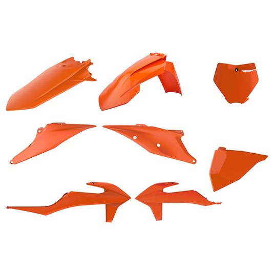 Polisport KTM Plastic Kit SX SXF 2019 - 2022, All Orange