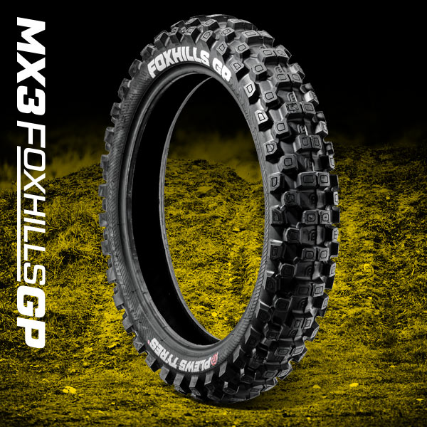 Plews Tyres MX3 FOXHILLS GP Hard Rear - 90 / 100 – 14