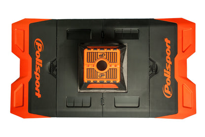 Polisport Bike Mat Foldable Plastic Mat, Orange