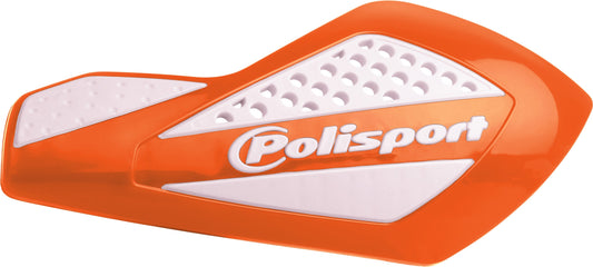 Polisport Universal Free Flow Hand Guards, Orange / White