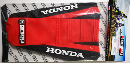 Enjoy Manufacturing Honda Seat Cover CR 125 CR 250 2002 - 2007 Ribbed Logo, Geico