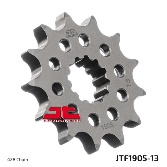 JT Sprockets Steel Front Sprocket KTM SX 85 2018 - 2023 Husqvarna TC 85 18 - 23 Gas Gas MC 85 2021 - 23, 13T