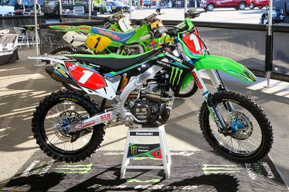 Enjoy Manufacturing Kawasaki Graphics Kit KXF 250 2013 - 2016, Monster Energy