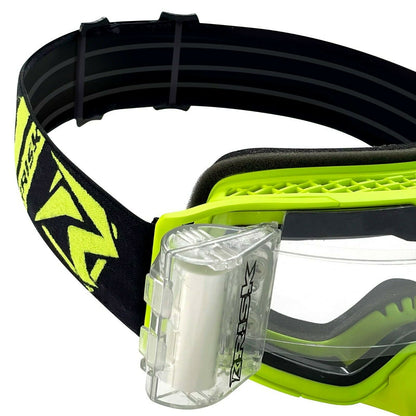 Risk Racing JAC V3 Roll Off Goggles, Neon