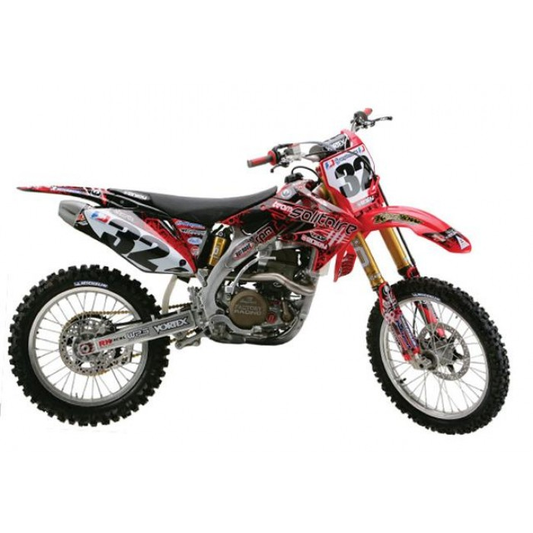 Enjoy Manufacturing Honda Graphics Kit CRF 450 X 2005 - 2012, Solitaire